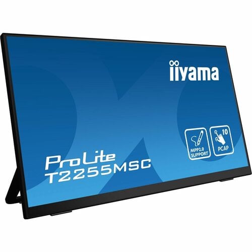 iiyama ProLite T2255MSC-B1 22 Zoll Klasse LED-Touchscreen-Monitor - 16:9 Format - 5 ms Reaktionszeit - 54,6 cm (21,5 Zoll)