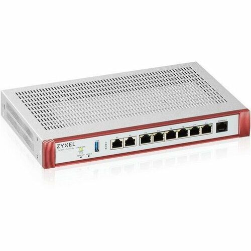 ZYXEL ZyWALL USG FLEX 200H Network Security/Firewall Appliance - 8 Port - 2.5GBase-T - 2.5 Gigabit Ethernet, 10/100/1000Ba