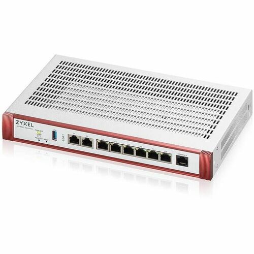 ZYXEL ZyWALL USG FLEX 200H Netzwerksicherheit-/Firewall-Gerät - 1 Jahr(e) - 8 Anschluss - 2.5GBase-T - 2.5 Gigabit Etherne