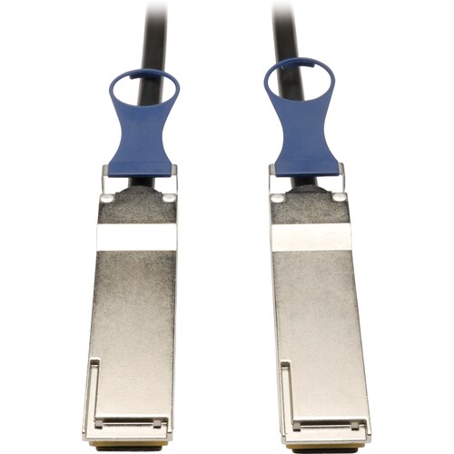 Tripp Lite by Eaton N282-03M-BK 3,05 m QSFP+ Netzwerkkabel - Cable for Netzwerkgerät - Patchkabel - Schwarz