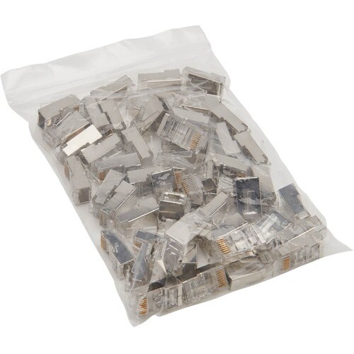 Tripp Lite series N232-050-FTP Netzwerkanschluss - 50 - TAA-konform - Abschirmung - Glasklar