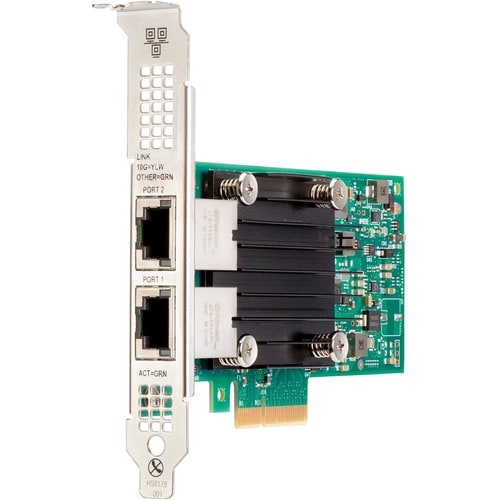 HPE 562T 10Gigabit Ethernet Card for Server - 10GBase-T - Plug-in Card - PCI Express 3.0 x4 - 2 Port(s) - 2 - Twisted Pair