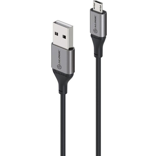 Alogic 2 m (78.74") Micro-USB/USB Data Transfer Cable for Phone, Tablet, PDA, GPS, Computer - 1 - First End: 1 x USB 2.0 T