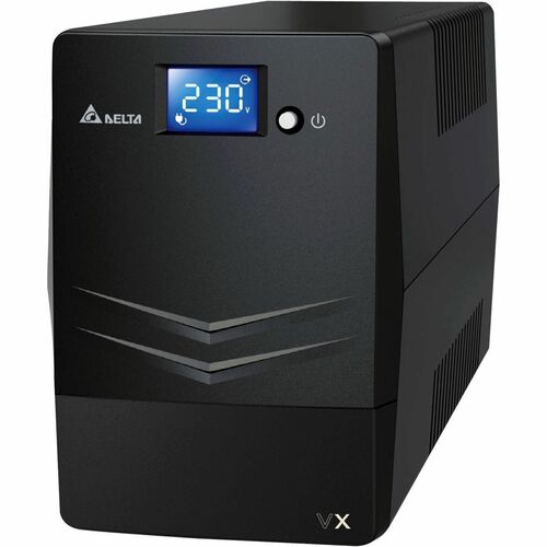 Delta Line-interactive UPS - 1 kVA/600 W - Tower - AVR - 230 V AC, 140 V AC, 300 V AC Input - 230 V AC Output - 4 x Indian