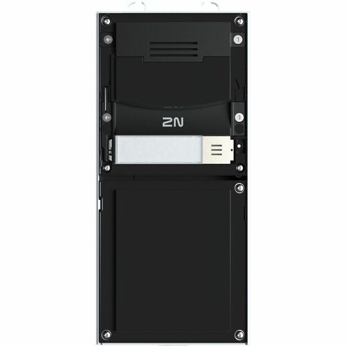 2N IP Verso 2.0 Video Door Phone Sub Station - CMOS - 138° Horizontal - 105° Vertical - 0.8 lux - Full-duplex - Anodized A