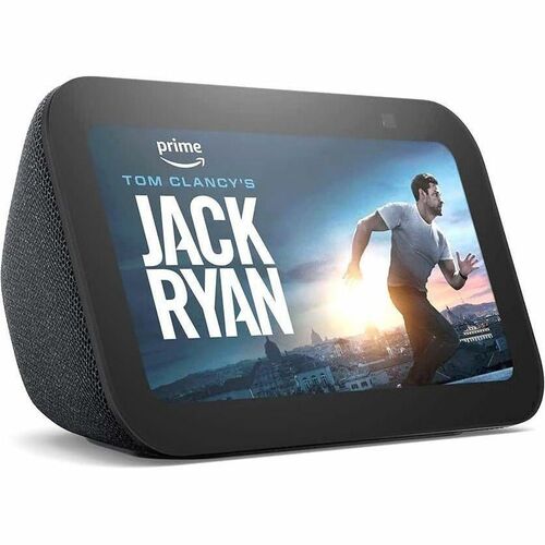 Amazon Echo Show 5 3rd Smart Home Hub - Alexa - Dunkelgrau - Mikrofon, Kamera - 14 cm (5,5 Zoll) Touchscreen - 2 Megapixel