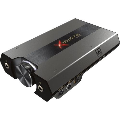 Sound Blaster Sound BlasterX G6 External Sound Box - 32 bit DAC Data Width - 7.1 Sound Channels - External - Micro USB - 4
