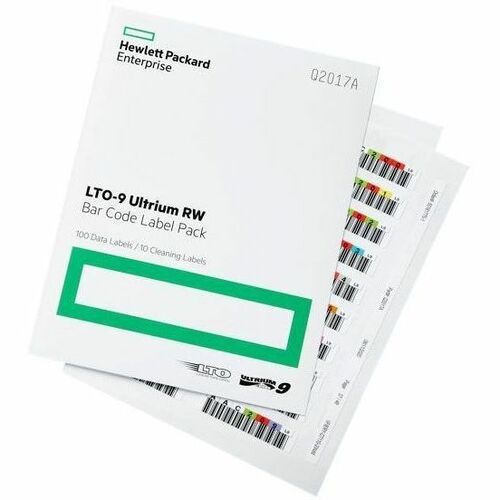 HPE Data Cartridge LTO-9 - Rewritable - Barcode Labeled - 18 TB (Native) / 45 TB (Compressed) - 1.03 km (40748.03") Tape L
