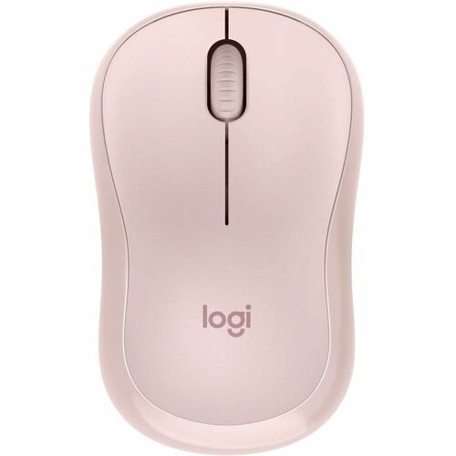 Logitech Silent M240 Mouse - Bluetooth - Optical - 3 Button(s) - 1 Programmable Button(s) - Rose - Wireless - 4000 dpi - S