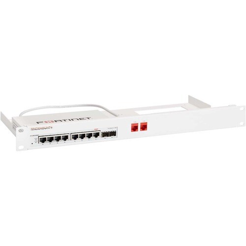 RACKMOUNT.IT FortiRack RM-FR-T17 1U Rack-mountable Rack Shelf for Firewall - 482.60 mm Rack Width - Signal White