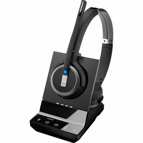 EPOS IMPACT SDW 5065 Kabellos Kopfbügel, Auf den Ohren, Über das Ohr, Nackenbügel Stereo Headset - Schwarz - Binaural - Ge