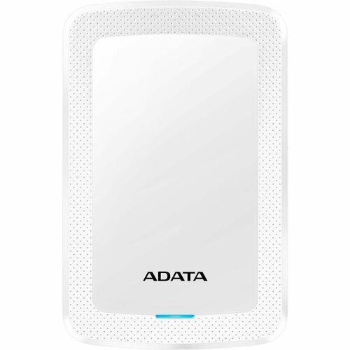 Disco Duro Adata HV300 - Externo - 1TB - Blanco - Consola de juegos Dispositivo compatible - USB 3.2 (Gen 1) - 256-bit AES