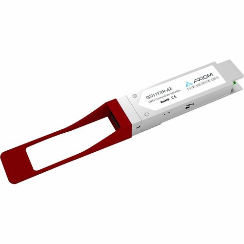 Axiom 100GBase-ER4L QSFP28 Transceiver for Huawei - 02311YXR - For Data Networking, Optical Network - 1 x LC Duplex 100GBa