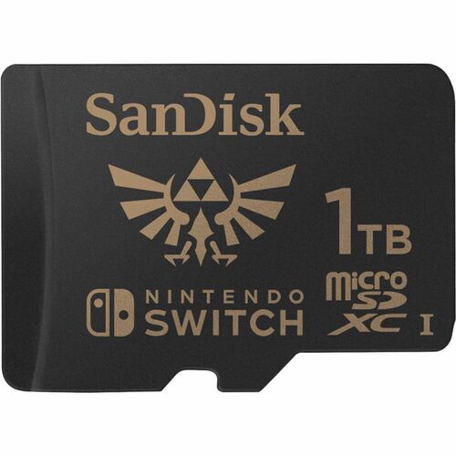 SanDisk 1 TB Class 10/UHS-I microSDXC - 100 MB/s Read - 90 MB/s Write