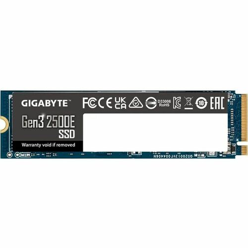 Gigabyte Gen3 2500E 500 GB Solid State Drive - M.2 2280 Internal - PCI Express NVMe (PCI Express NVMe 3.0 x4) - 2300 MB/s 