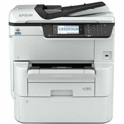 Epson WorkForce Pro WF-C879R Wired & Wireless Inkjet Multifunction Printer - Colour - Copier/Fax/Printer/Scanner - 4800 x 