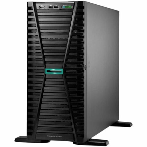 HPE ProLiant ML110 G11 4.5U Tower Server - 1 Xeon Gold 5416S 2 GHz - 32 GB RAM - Serial ATA Controller - Intel C741 Chip -