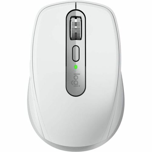 Logitech MX Anywhere 3S 鼠标 - 蓝牙 - USB - 暗视野 - 6 按钮 - 灰 - 无线 - 可充电 - 8000 dpi - 滚轮