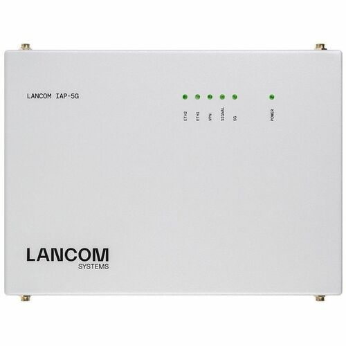 Lancom IAP-5G Router - 2 Anschlüsse - 1 RJ-45 Port(s) - 1 WAN Port(s) - PoE Ports - Gigabit-Ethernet - IEEE 802.3at, IEEE 