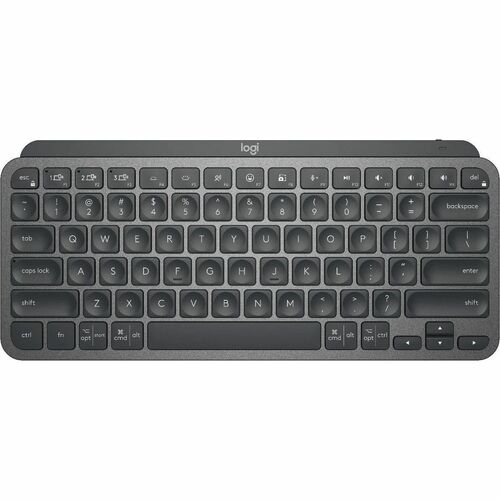 Logitech MX Keys S Keyboard - Wireless Connectivity - USB Interface - Danish, Norwegian, Swedish, Finnish - QWERTY Layout 