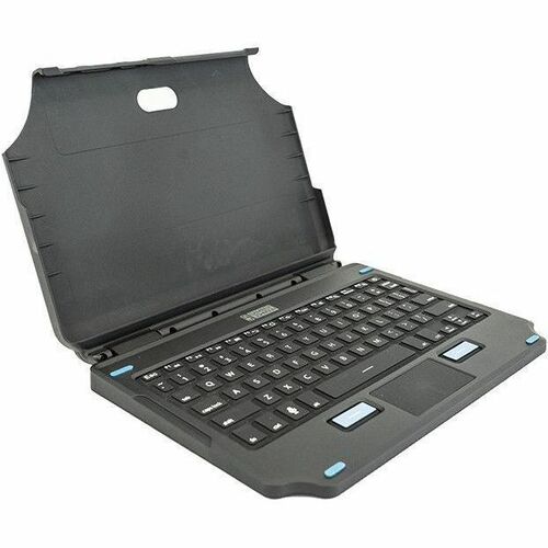 Gamber-Johnson Rugged Keyboard - Compact - Docking Connectivity - Pogo Pin Interface - TouchPad - French - Industrial Sili