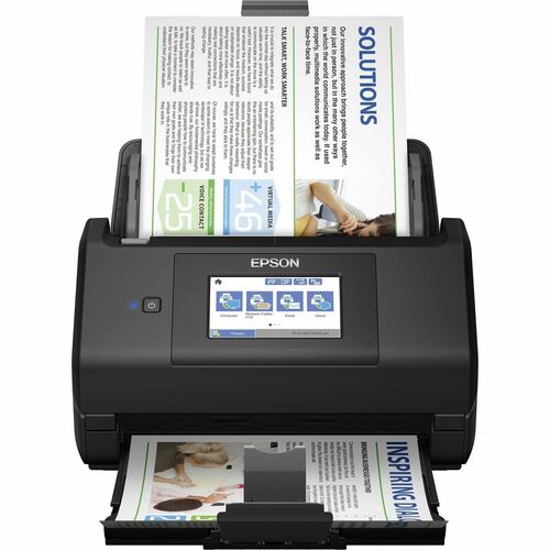 Epson WorkForce ES-580W Sheetfed Scanner - 600 dpi Optical - 30-bit Color - 10-bit Grayscale - 35 ppm (Mono) - 35 ppm (Col