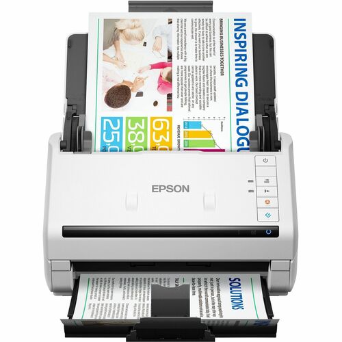Epson WorkForce DS-530II Sheetfed Scanner - 600 dpi Optical - 10-bit Color - 35 ppm (Mono) - 35 ppm (Color) - Duplex Scann
