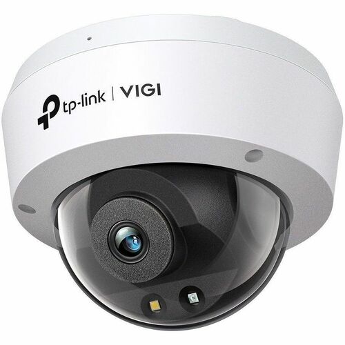 TP-Link VIGI C250 5 Megapixel Netzwerkkamera - Farbe - 1 - Kuppel - Weiß, Schwarz - 30 m Farbe Nachtsicht - H.265+, H.265,