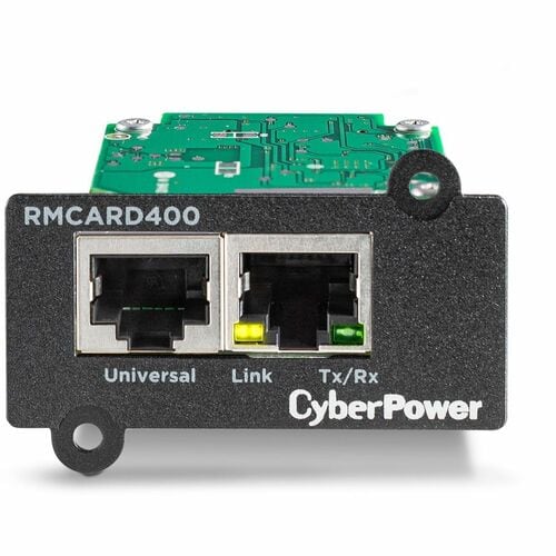 CyberPower RMCARD400 Remote Management Card - Black 3YR Warranty - Hardware & Accessories