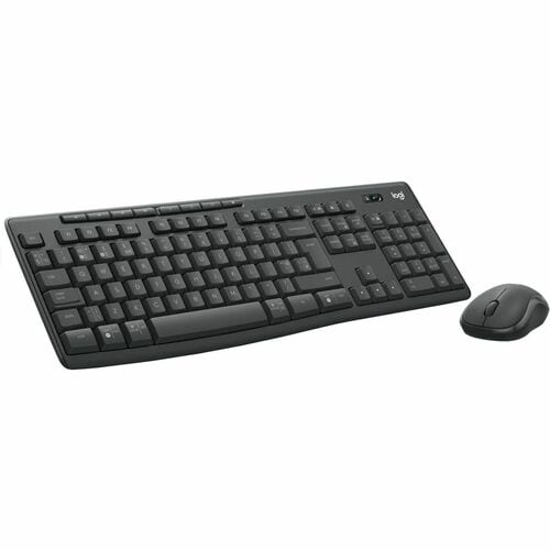 Logitech MK370 Rugged Keyboard & Mouse - QWERTY - Spanish - USB Type A Plunger Wireless Bluetooth Keyboard - 112 Key - Key