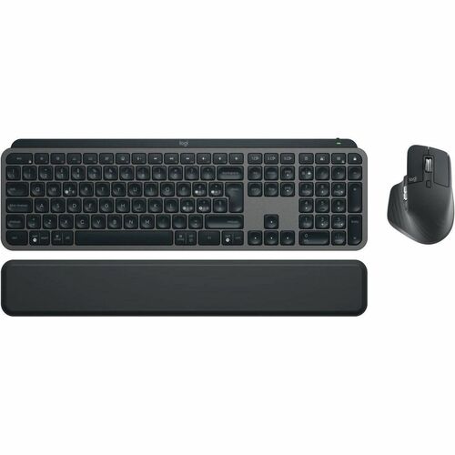 Logitech MX Keys S Combo Teclado e rato - Português - USB Membrana / Tesoura Sem fios Bluetooth Teclado - Keyboard/Keypad 