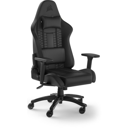Sillón de Juego Corsair TC100 - Espuma de memoria, Acero, Nilón - Negro