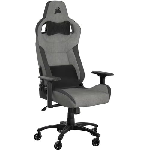 Sillón de Juego Corsair T3 RUSH - Material/Tejido, Nilón, Espuma de memoria - Carbón, Gris
