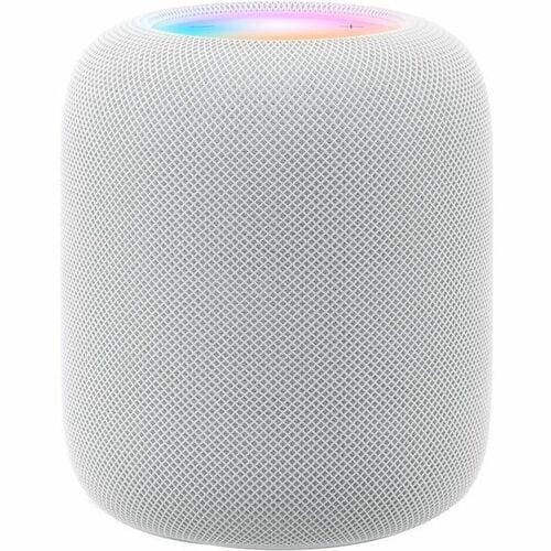 Apple HomePod Bluetooth Smart Speaker - Siri Supported - White - Dolby Atmos - Wireless LAN