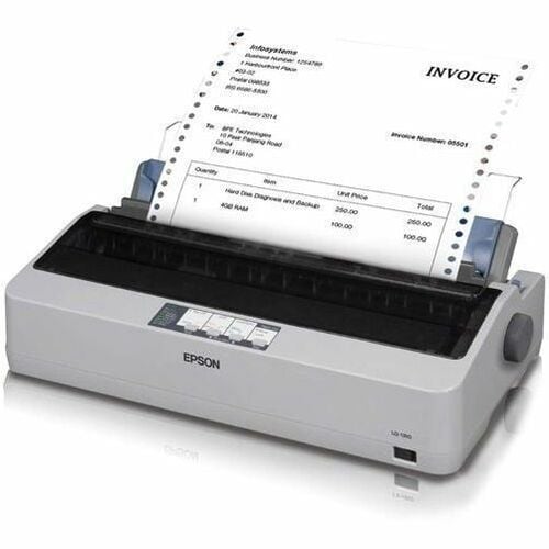 Epson LQ-1310 24-pin Dot Matrix Printer - Monochrome - 347 cps Mono - USB - Parallel - Serial