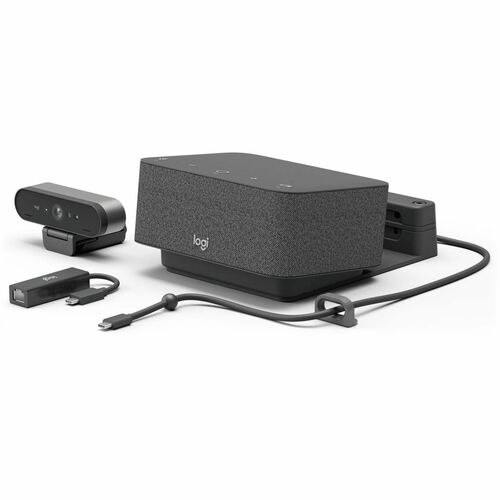 Logitech Video Conference Equipment - For Video Conferencing - 3840 x 2160 Video (Live) - 4K UHD - 90 fps - USB - Wireless