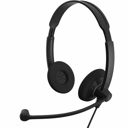 EPOS IMPACT SC 60 Kabel Auf den Ohren Stereo Headset - Schwarz - Binaural - Elektret-Mikrofon, Kondensator, Geräuschunterd