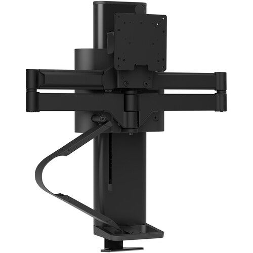 Ergotron TRACE Clamp Mount for Monitor - Black - 96.5 cm (38") Screen Support - 9.75 kg Load Capacity - 75 x 75, 100 x 100