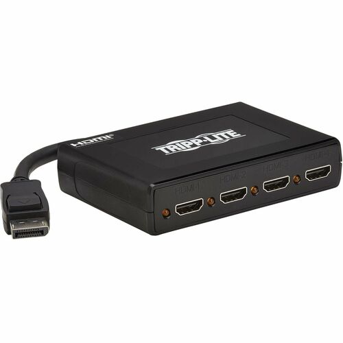Eaton Tripp Lite Series 4-Port DisplayPort to HDMI Multi-Monitor Splitter, MST Hub, 4K 60 Hz, DP 1.2a, TAA - 3840 x 2160 -