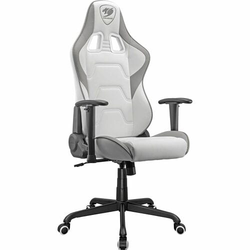 Sillón de Juego COUGAR Armor Elite CGR-ELI-WHB - Cuero PVC, Acero - Blanco