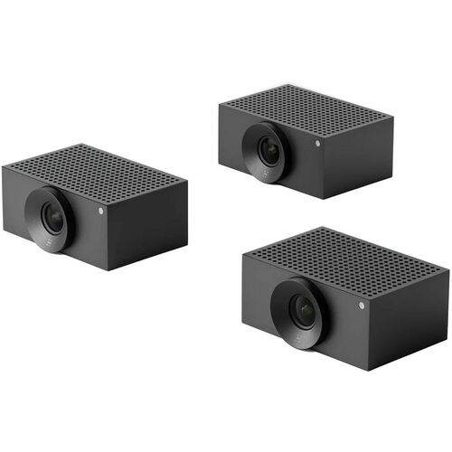 Huddly Crew L1 Video Conferencing Camera - 20.3 Megapixel - 30 fps - Matte Black - USB Type C - 3 Pack(s) - Full HD - 1920
