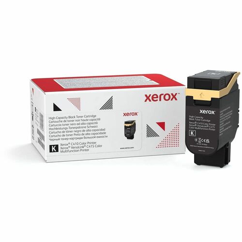 BLACK HIGH CAPACITY TONER XEROX C410 USE  RETURN