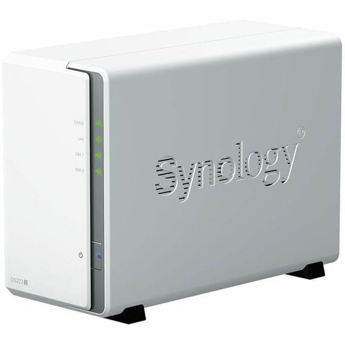 Synology DiskStation DS223J 2 x Total Bays SAN/NAS Storage System RTD1619 Quad-core (4 Core) 1.70 GHz - 1 GB RAM - DDR4 SD