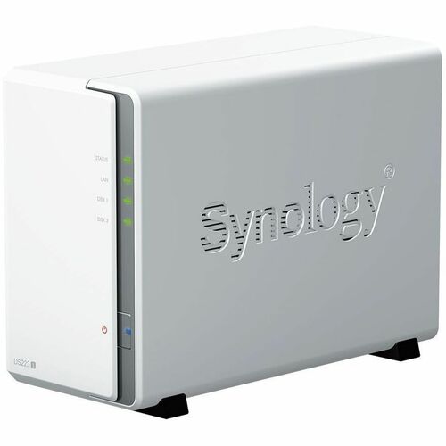 Synology DiskStation DS223J 2 x Total Bays SAN/NAS Storage System RTD1619 Quad-core (4 Core) 1.70 GHz - 1 GB RAM - DDR4 SD