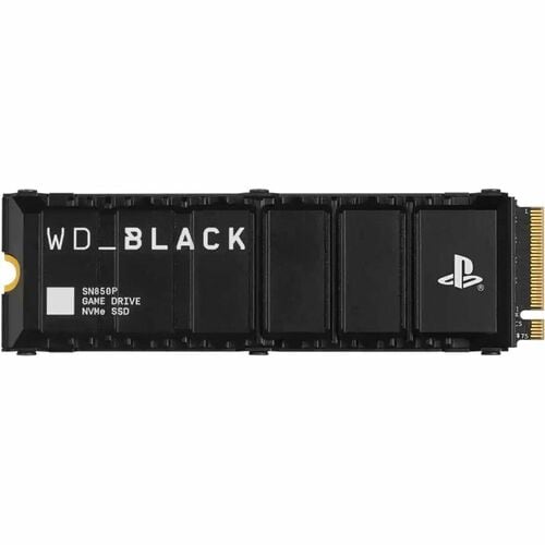 WD Solid State-Laufwerk - M.2 2280 Intern - 1 TB - PCI Express NVMe (PCI Express NVMe 4.0 x4) - Schwarz - PlayStation Unte