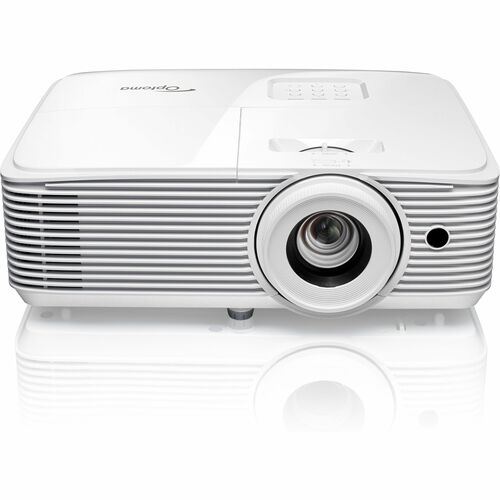 Optoma EH401 3D DLP Projector - 16:9 - Portable - White - High Dynamic Range (HDR) - Front - 1080p - 4000 Hour Normal Mode