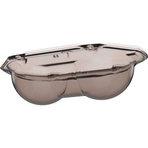 AXIS TP3819-E Security Camera Dome Cover for Surveillance Camera - Outdoor - Smoke