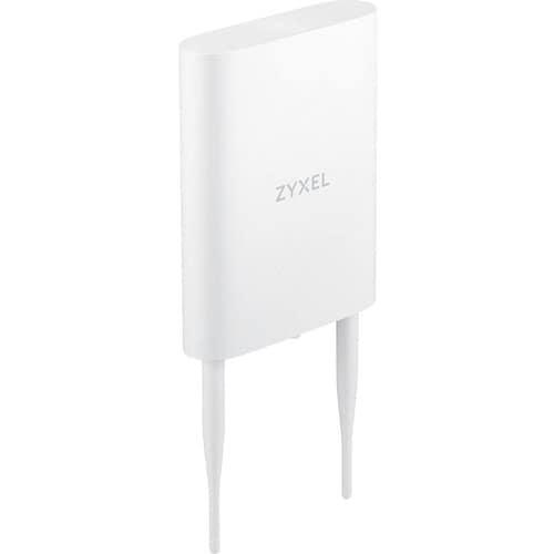 ZYXEL NWA55AXE Dual Band IEEE 802.11 a/b/g/n/ac/ax 1.73 Gbit/s Wireless Access Point - Outdoor - 2.40 GHz, 5 GHz - 2 x Ext