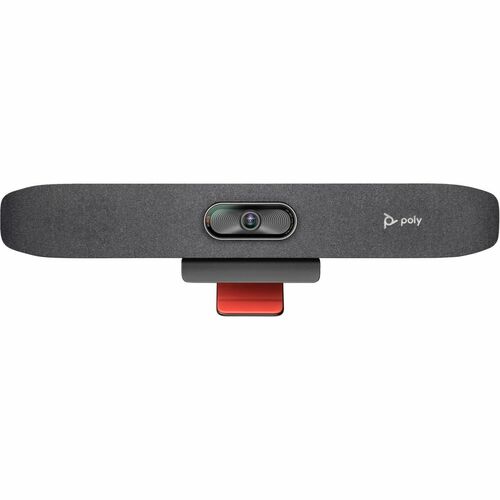 Poly Studio R30 USB Video Bar - Small Room Size Supported - 3840 x 2160 Video (Live) - 4K UHD - 30 fps - USB - Wireless LA