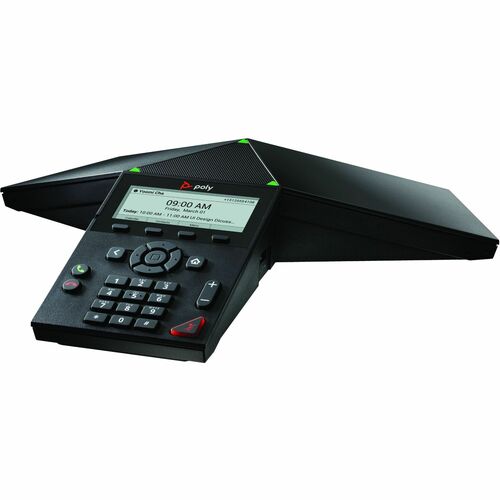 Poly Trio 8300 IP Conference Phone and PoE-enabled GSA/TAA - VoIP - IEEE 802.11a/b/g/n - 1 x Network (RJ-45) - PoE Ports